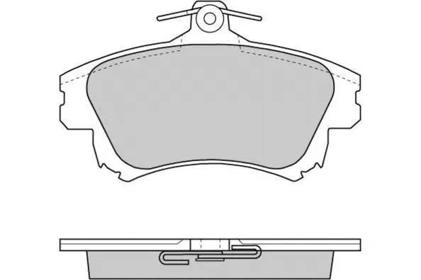 Brake Pad Set, disc brake (12-0703)