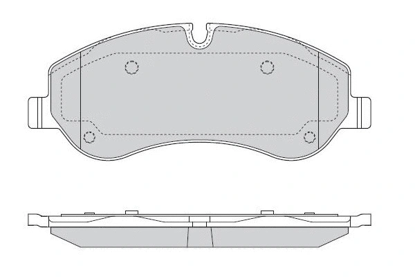 Brake Pad Set, disc brake (12-1525)