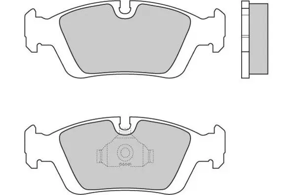 Brake Pad Set, disc brake (12-0432)