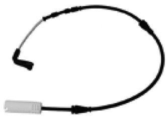 Warning Contact, brake pad wear (17-2051)
