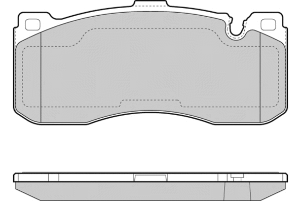 Brake Pad Set, disc brake (12-1472)