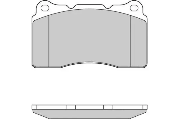 Brake Pad Set, disc brake (12-1167)