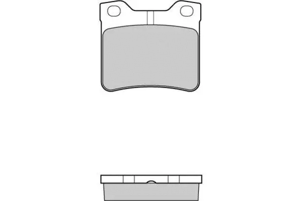 Brake Pad Set, disc brake (12-0728)