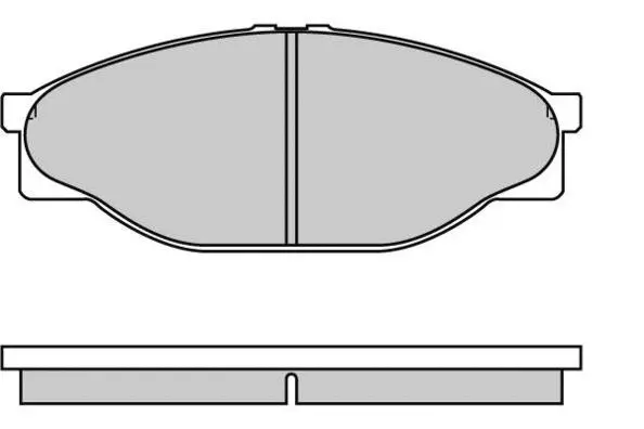 Brake Pad Set, disc brake (12-0633)