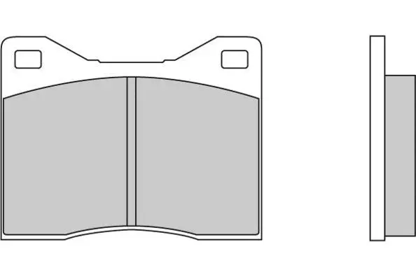 Brake Pad Set, disc brake (12-0147)