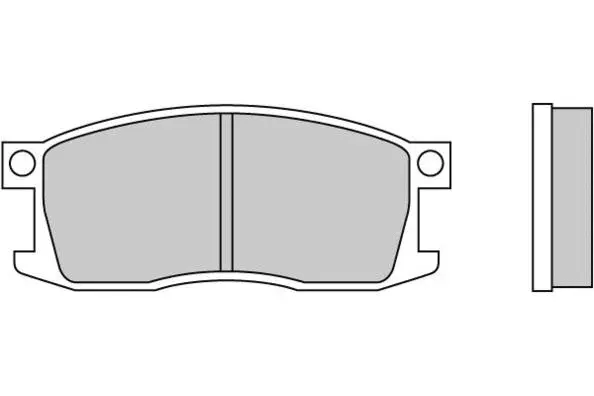 Brake Pad Set, disc brake (12-0190)