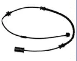 Warning Contact, brake pad wear (17-7423)