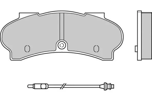Brake Pad Set, disc brake (12-0524)