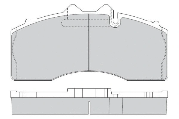 Brake Pad Set, disc brake (12-5334)