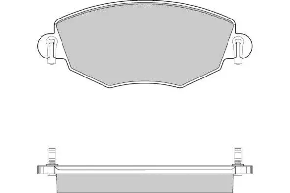 Brake Pad Set, disc brake (12-0926)