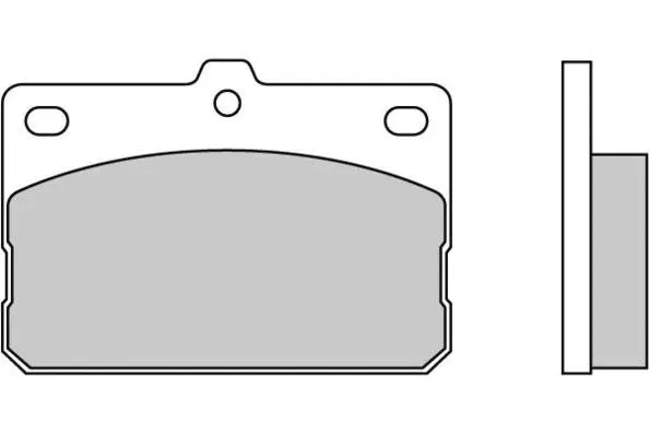 Brake Pad Set, disc brake (12-0079)