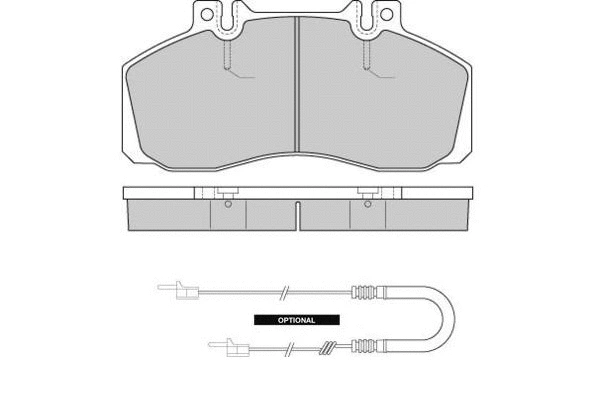 Brake Pad Set, disc brake (12-0409)