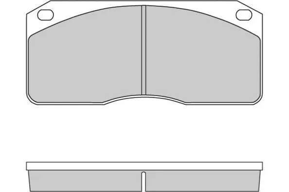 Brake Pad Set, disc brake (12-5238)