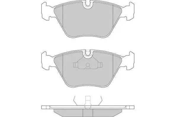Brake Pad Set, disc brake (12-0664)