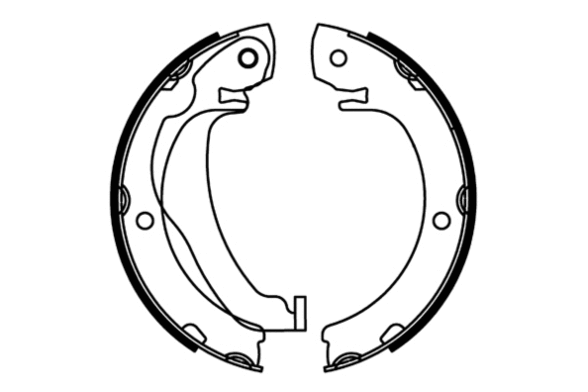 Brake Shoe Set (09-0711)