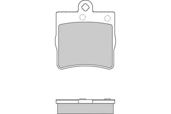 Brake Pad Set, disc brake (12-0861)