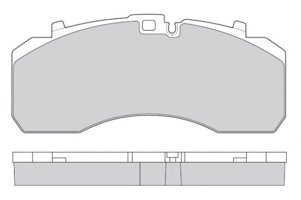Brake Pad Set, disc brake (12-5339)