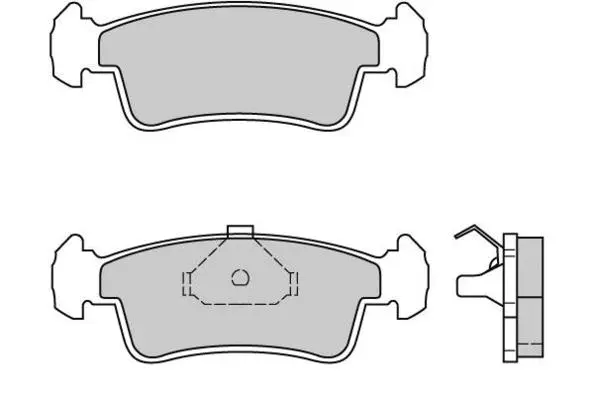 Brake Pad Set, disc brake (12-0398)