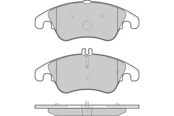 Brake Pad Set, disc brake (12-1317)