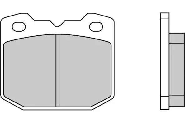 Brake Pad Set, disc brake (12-0318)