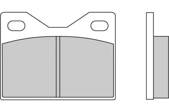 Brake Pad Set, disc brake (12-0041)