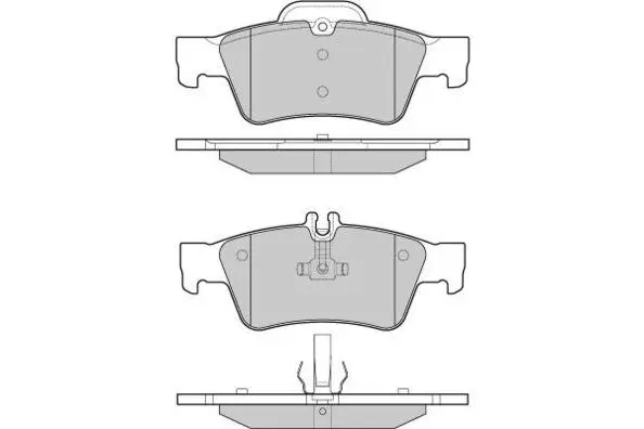 Brake Pad Set, disc brake (12-1088)