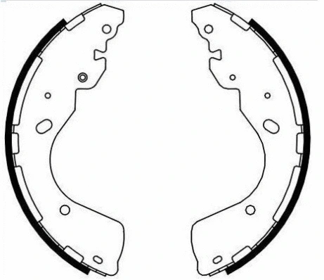 Brake Shoe Set (09-0728)