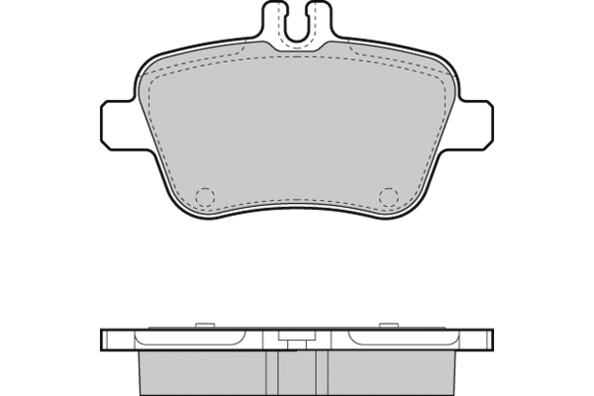Brake Pad Set, disc brake (12-1469)