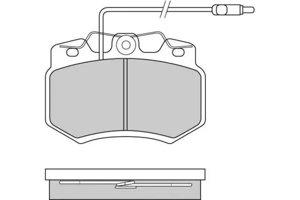 Brake Pad Set, disc brake (12-0276-1)