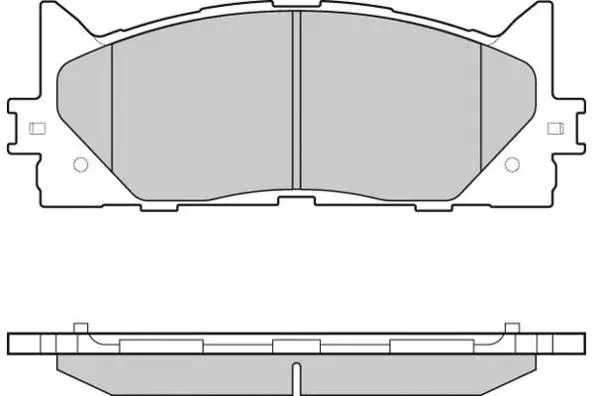 Brake Pad Set, disc brake (12-1253)