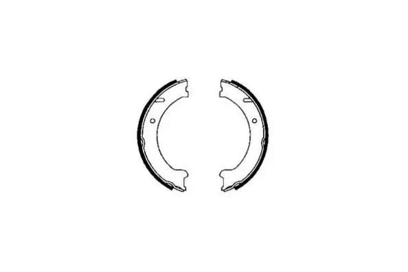 Brake Shoe Set, parking brake (09-0623)