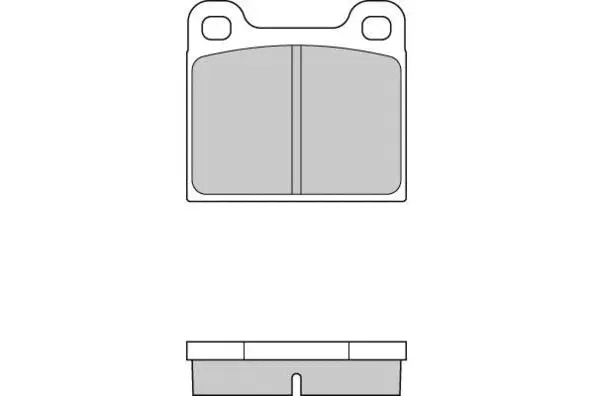 Brake Pad Set, disc brake (12-0009)