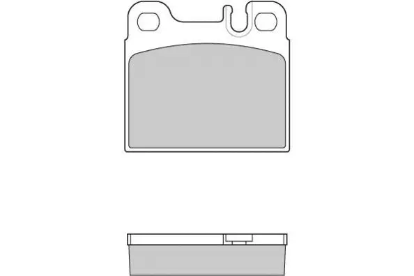Brake Pad Set, disc brake (12-0758)