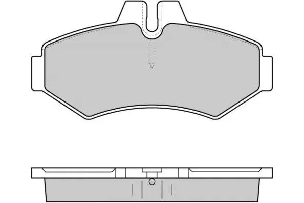 Brake Pad Set, disc brake (12-0845)