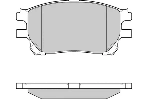 Brake Pad Set, disc brake (12-1191)