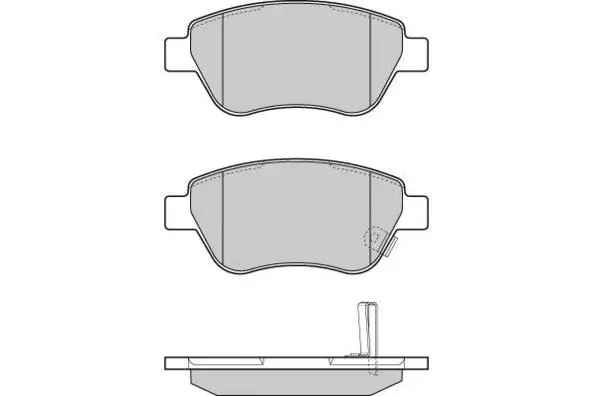 Brake Pad Set, disc brake (12-1294)