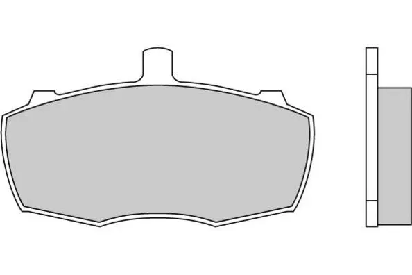 Brake Pad Set, disc brake (12-0252)