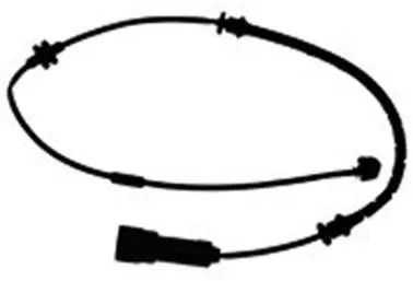 Warning Contact, brake pad wear (17-7419)