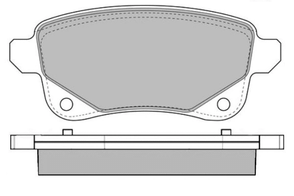 Brake Pad Set, disc brake (12-1689)