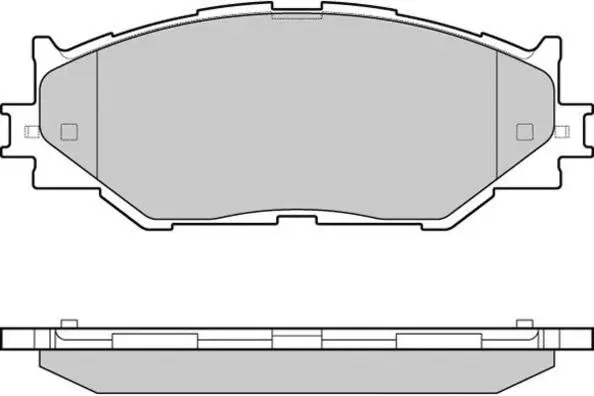 Brake Pad Set, disc brake (12-1254)