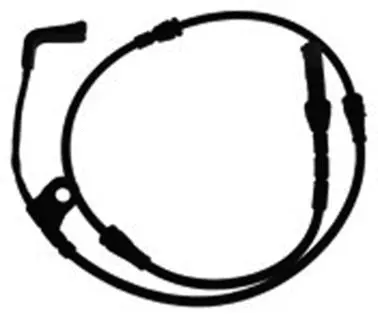 Warning Contact, brake pad wear (17-2047)
