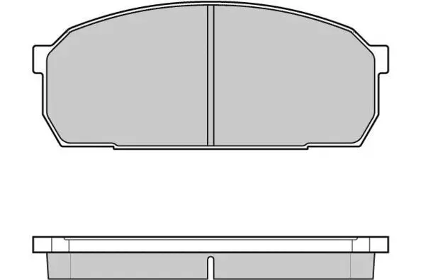 Brake Pad Set, disc brake (12-0756)