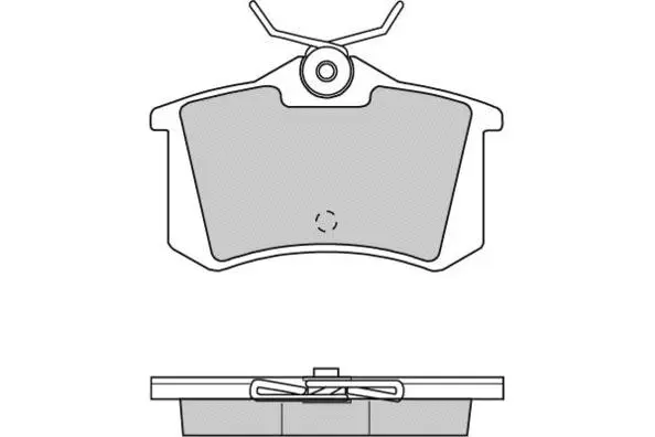 Brake Pad Set, disc brake (12-0701)