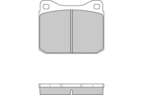 Brake Pad Set, disc brake (12-0097)