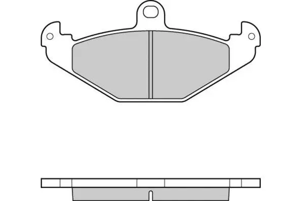 Brake Pad Set, disc brake (12-0553)
