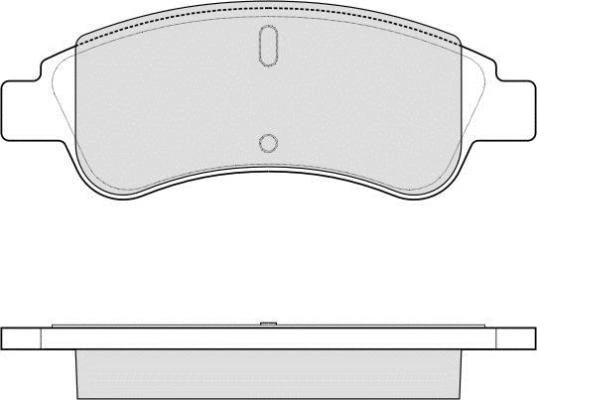 Brake Pad Set, disc brake (12-1504)