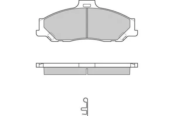 Brake Pad Set, disc brake (12-0905)