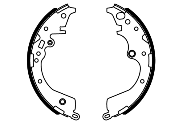 Brake Shoe Set (09-0712)