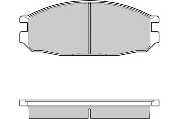 Brake Pad Set, disc brake (12-1069)