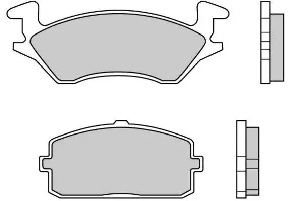 Brake Pad Set, disc brake (12-0324)